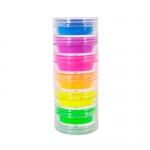 Torre de Pó Neon Fluorescente Mix Color